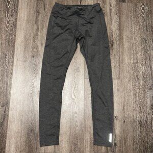 Rebook Women's Grey Legging Yoga Pants Fitness Small Activewear Athleisure